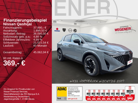 Ansicht 2 - Gebrauchtwagen Fahrzeug, Modell Qashqai der Marke Nissan von Verkäufer Auto-Center Wegener GmbH - Filiale Nauen