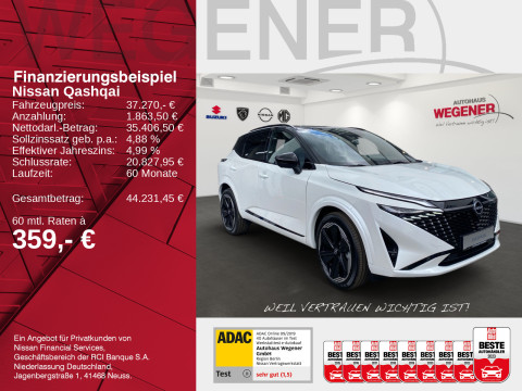 Ansicht 2 - Gebrauchtwagen Fahrzeug, Modell Qashqai der Marke Nissan von Verkäufer Autohaus Wegener Berlin GmbH - Filiale Britz