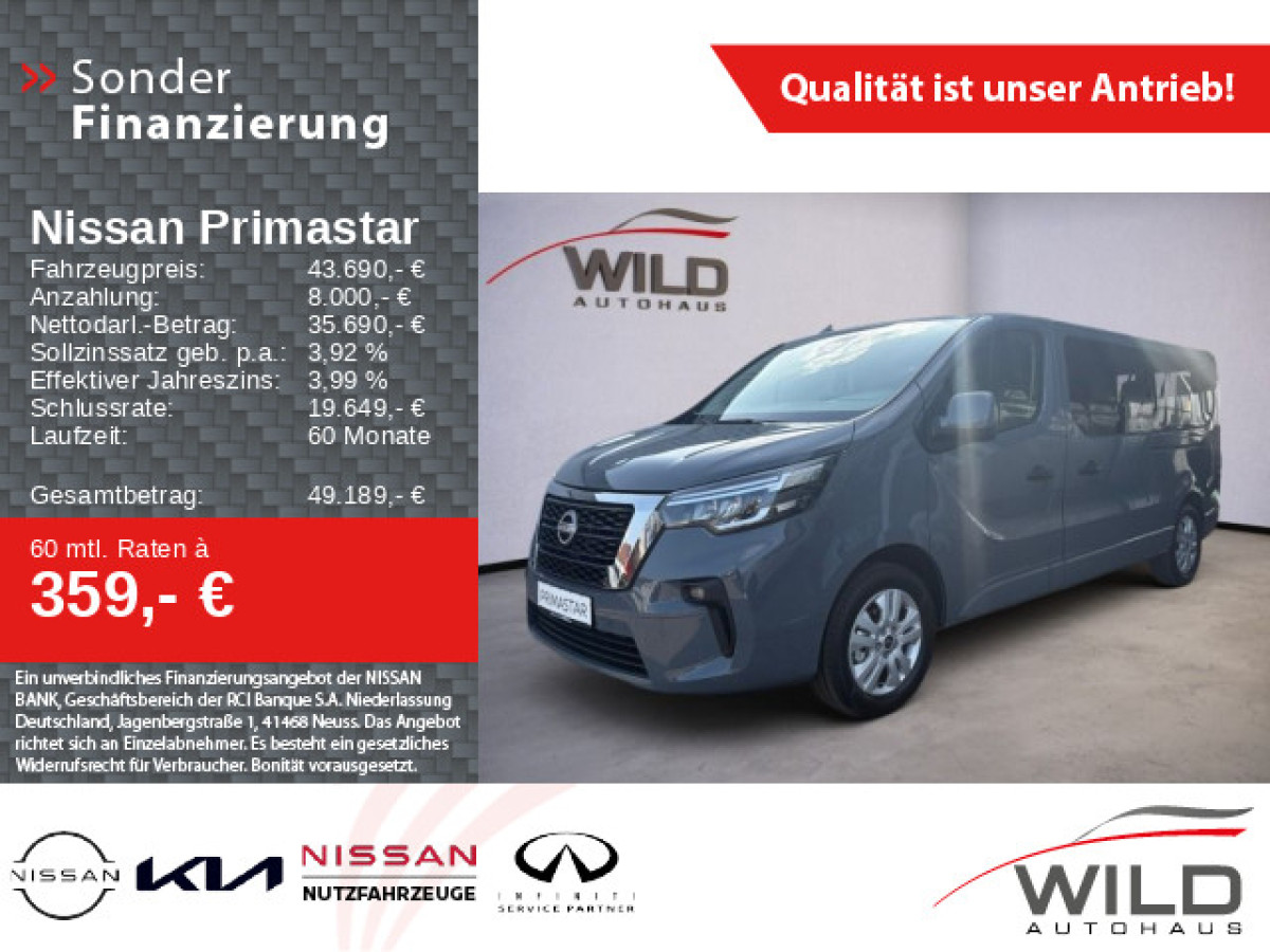 Ansicht 1 - Neuwagen Fahrzeug, Modell Primastar der Marke Nissan von Verkäufer Autohaus Wild GmbH