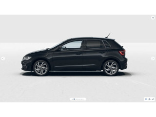 Fahrzeugbild eines Volkswagen Polo in schwarz.