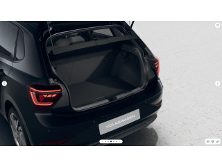 Fahrzeugbild eines Volkswagen Polo in schwarz.