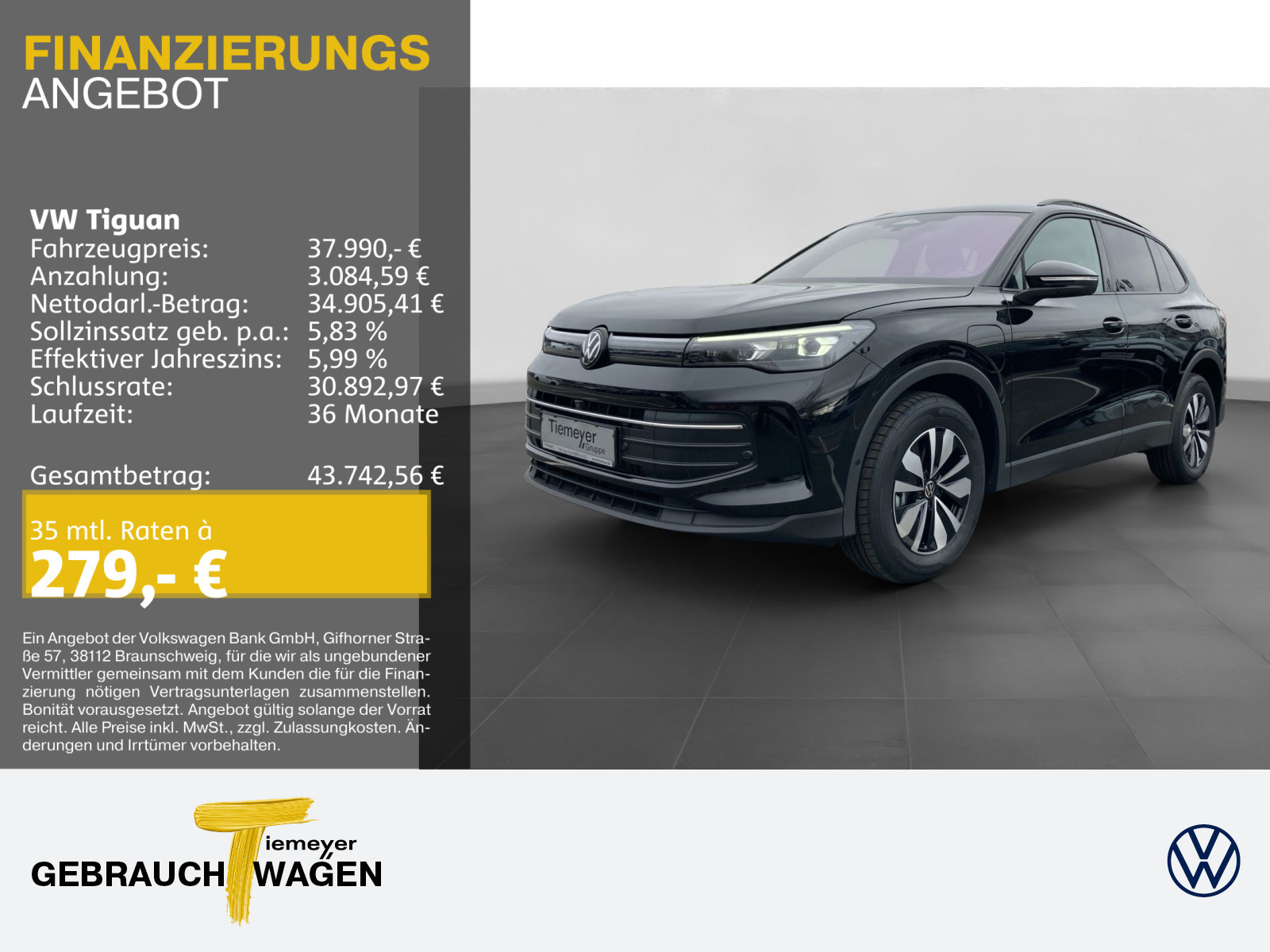 Volkswagen Tiguan 1.5 TSI Volkswagen Tiguan 1.5 TSI
