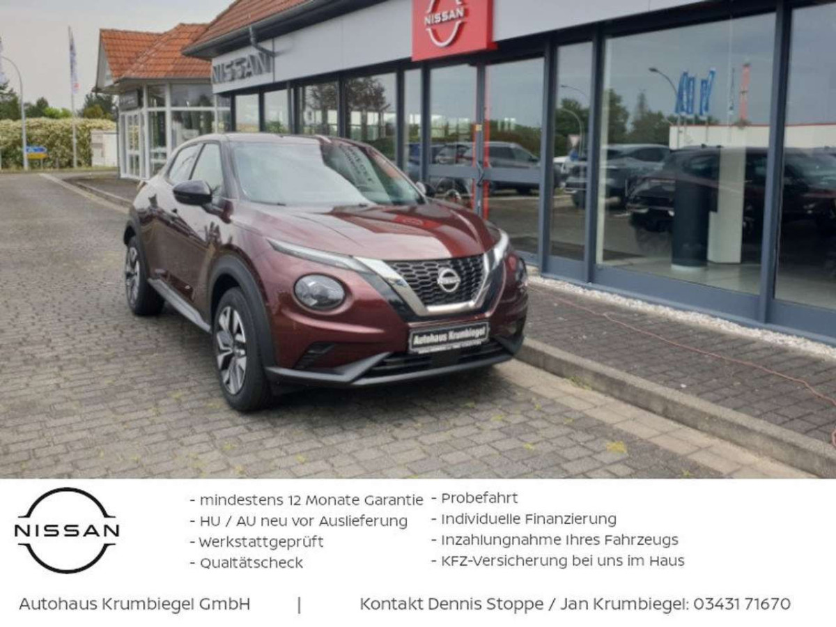 Ansicht 1 - Gebrauchtwagen Fahrzeug, Modell Juke der Marke Nissan von Verkäufer Autohaus Krumbiegel GmbH