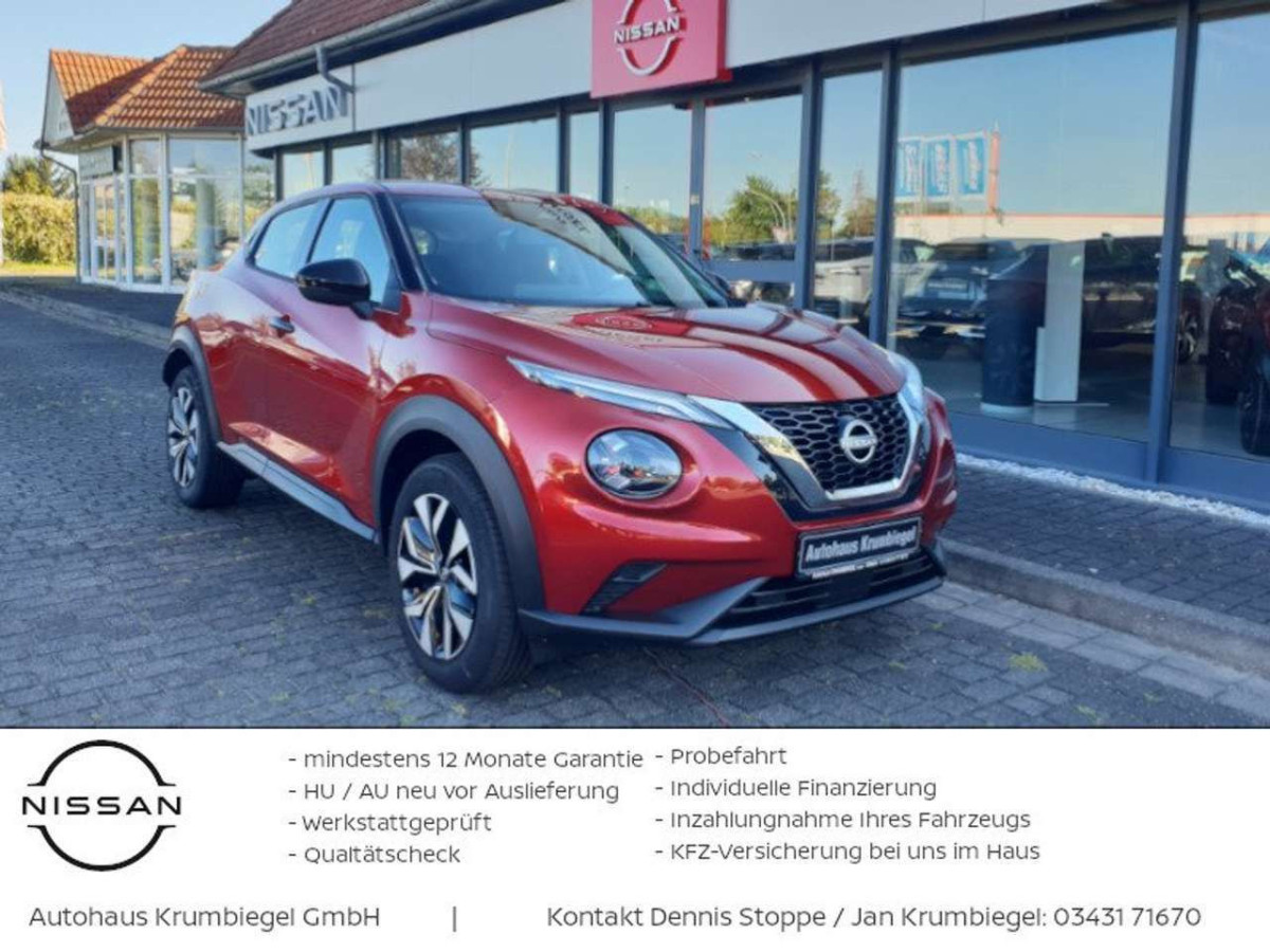 Ansicht 1 - Gebrauchtwagen Fahrzeug, Modell Juke der Marke Nissan von Verkäufer Autohaus Krumbiegel GmbH