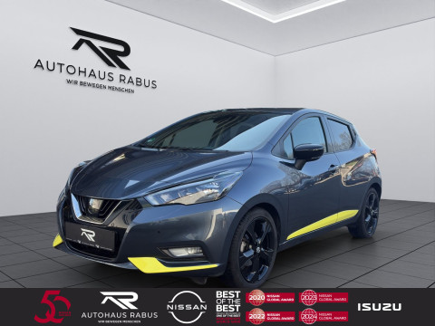 Automodell: Micra in der Farbe grau