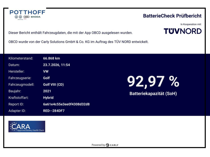 Bild 20: Volkswagen Golf 1.4 TSI eHybrid DSG GTE STDHZG AHK NAVI KAMERA