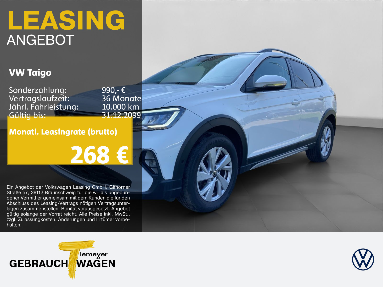 Volkswagen Taigo 1.0 TSI