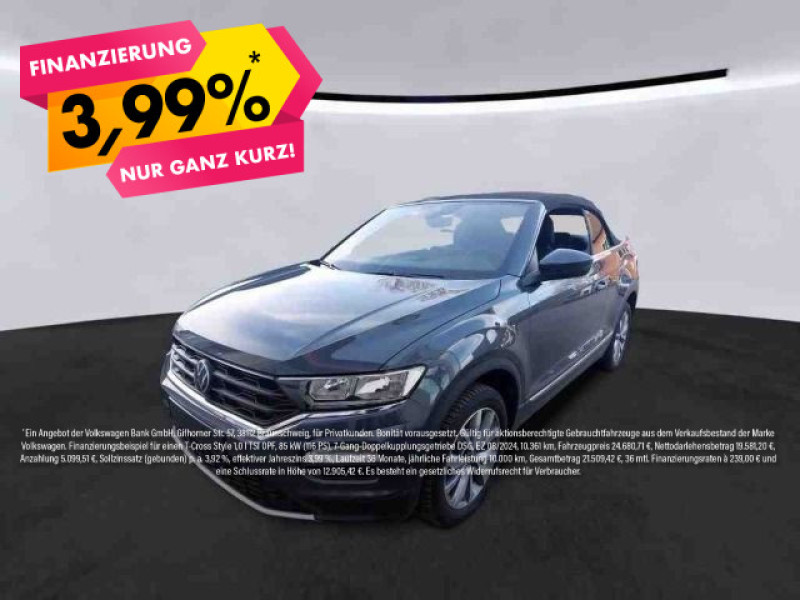 Bild 0: Volkswagen T-Roc Cabriolet 1.0 TSI STYLE NAVI PDC SITZHZG DAB+