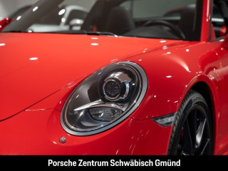 Fahrzeugbild eines Porsche 991 in rot.