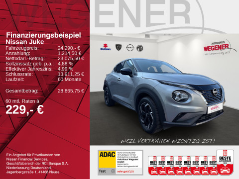 Ansicht 2 - Gebrauchtwagen Fahrzeug, Modell Juke der Marke Nissan von Verkäufer Autohaus Wegener Berlin GmbH - Filiale Britz