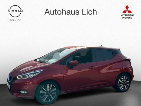 Automodell: Micra in der Farbe rot