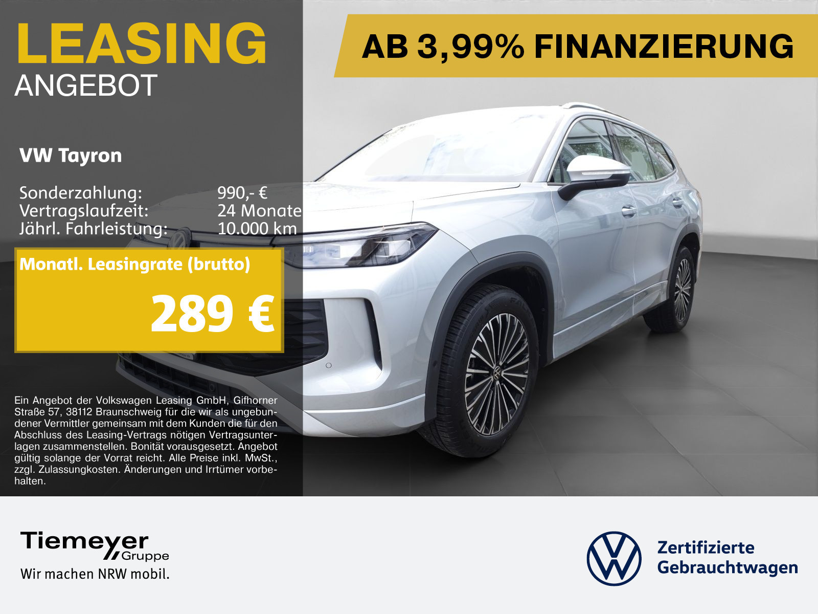 Volkswagen Tayron 1.5 eTSI