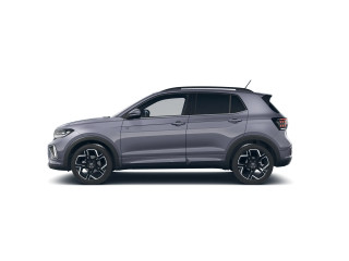 Fahrzeugbild eines Volkswagen T-Cross in grau.