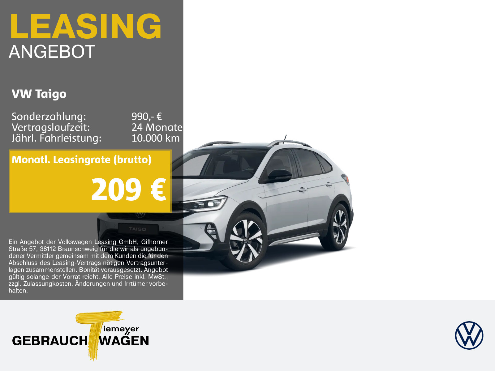 Volkswagen Taigo 1.5 TSI