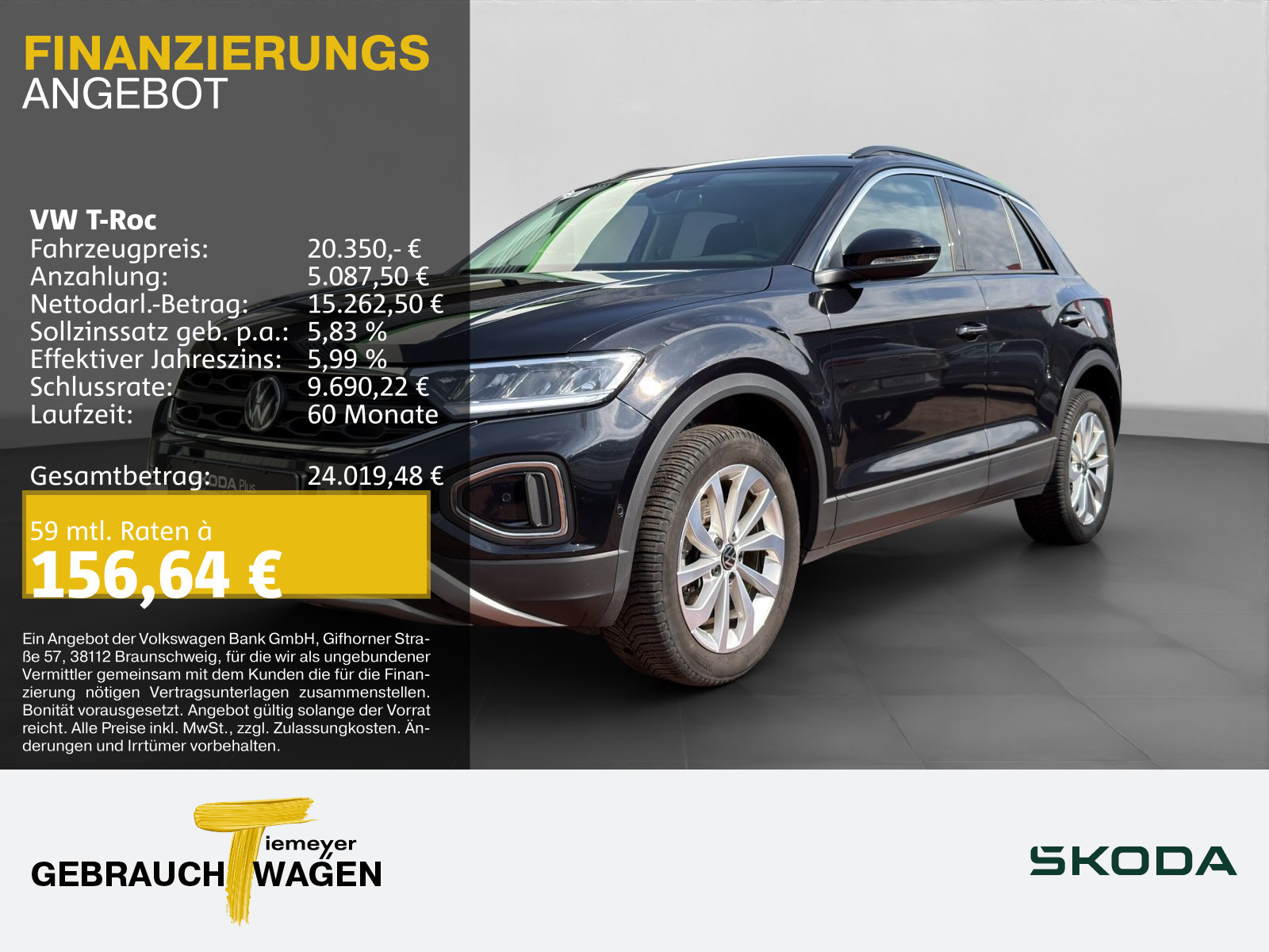 Volkswagen T-Roc 1.0 TSI