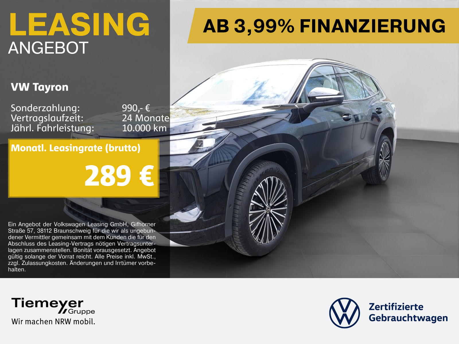 Volkswagen Tayron 1.5 eTSI