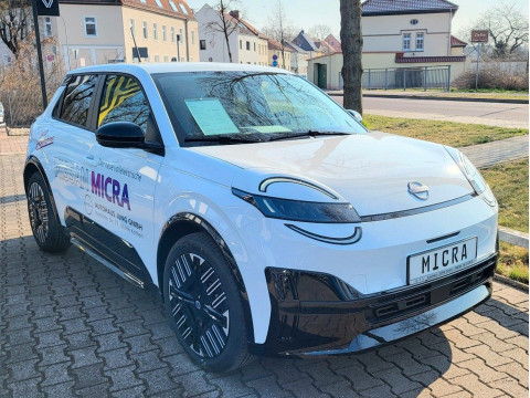 Automodell: Micra in der Farbe weiß