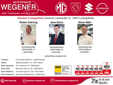 Ansicht 13 - Gebrauchtwagen Fahrzeug, Modell Qashqai der Marke Nissan von Verkäufer Autohaus Wegener GmbH - Filiale Ludwigsfelde