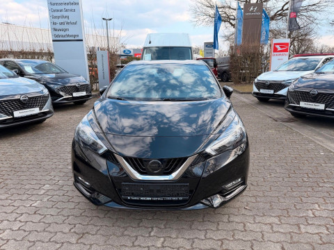 Automodell: Micra in der Farbe schwarz