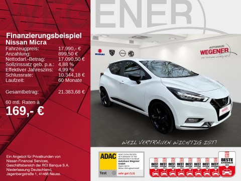 Ansicht 2 - Gebrauchtwagen Fahrzeug, Modell Micra der Marke Nissan von Verkäufer Autohaus Wegener Berlin GmbH - Filiale Spandau