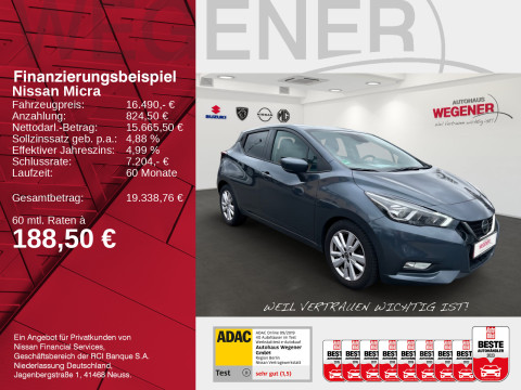 Ansicht 2 - Gebrauchtwagen Fahrzeug, Modell Micra der Marke Nissan von Verkäufer Wegener Automobile GmbH - Filiale Potsdam