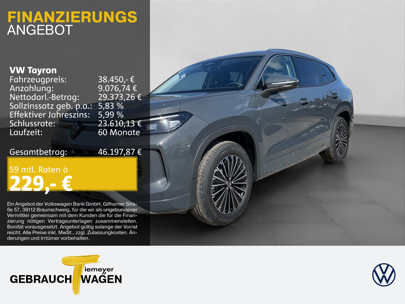 Volkswagen Tayron 1.5 eTSI