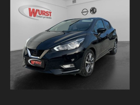 Automodell: Micra in der Farbe schwarz