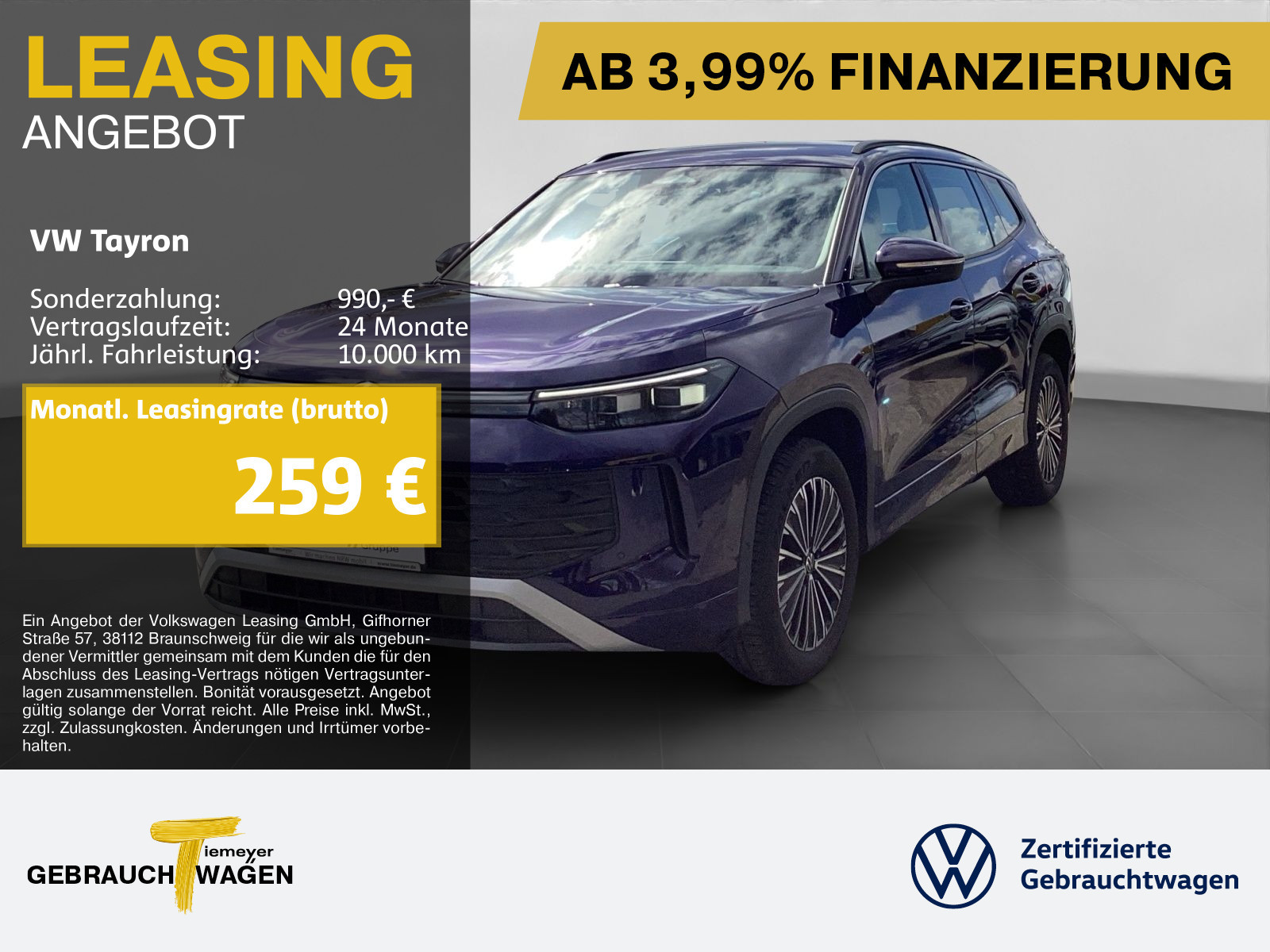 Volkswagen Tayron 2.0 TDI
