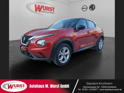 Automodell: Juke in der Farbe rot