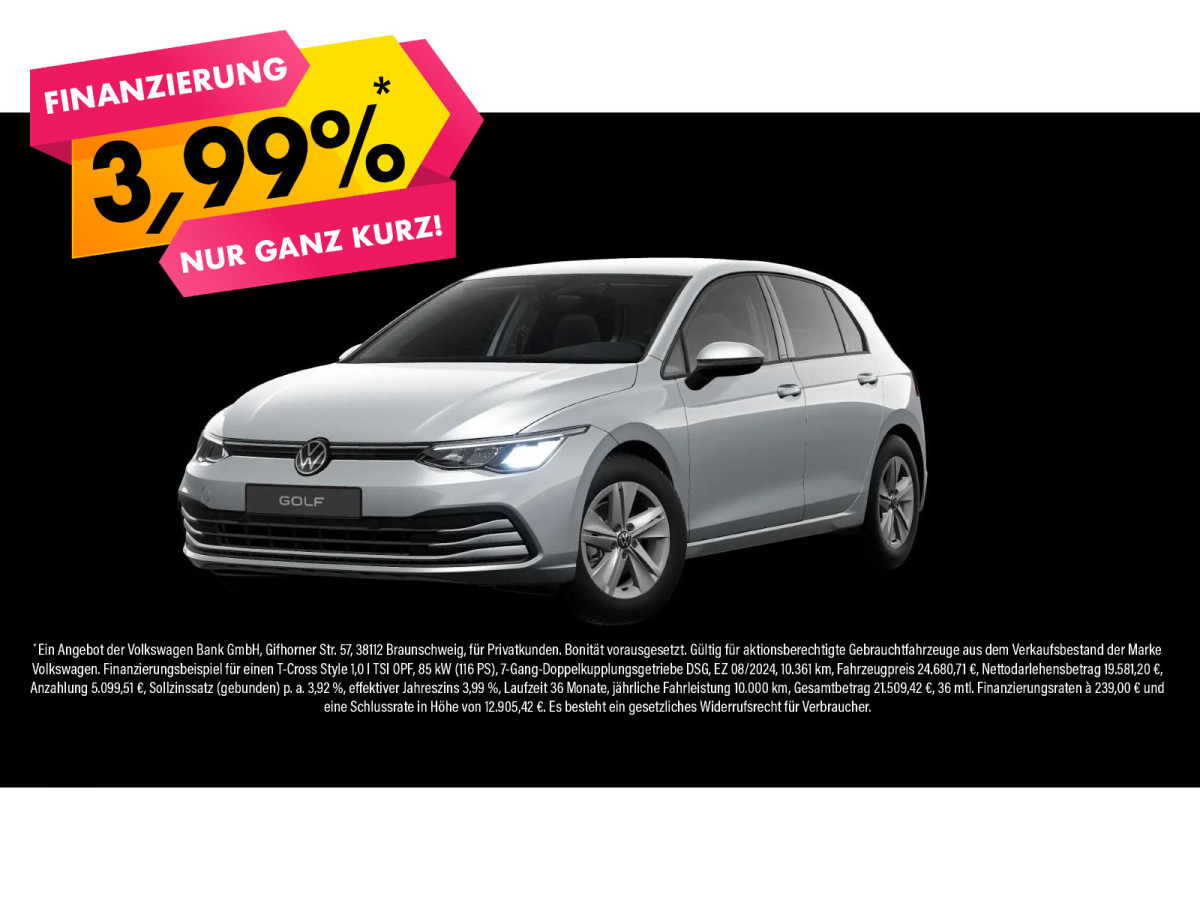 Thumb 0: Volkswagen Golf 2.0 TDI DSG LIFE NAVI KAMERA SITZHZG ACC