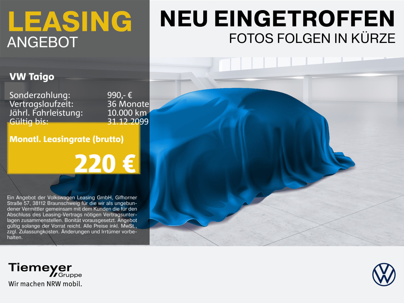 Volkswagen Taigo 1.0 TSI