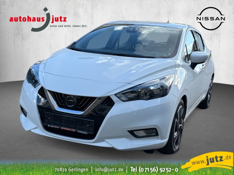 Automodell: Micra in der Farbe weiß