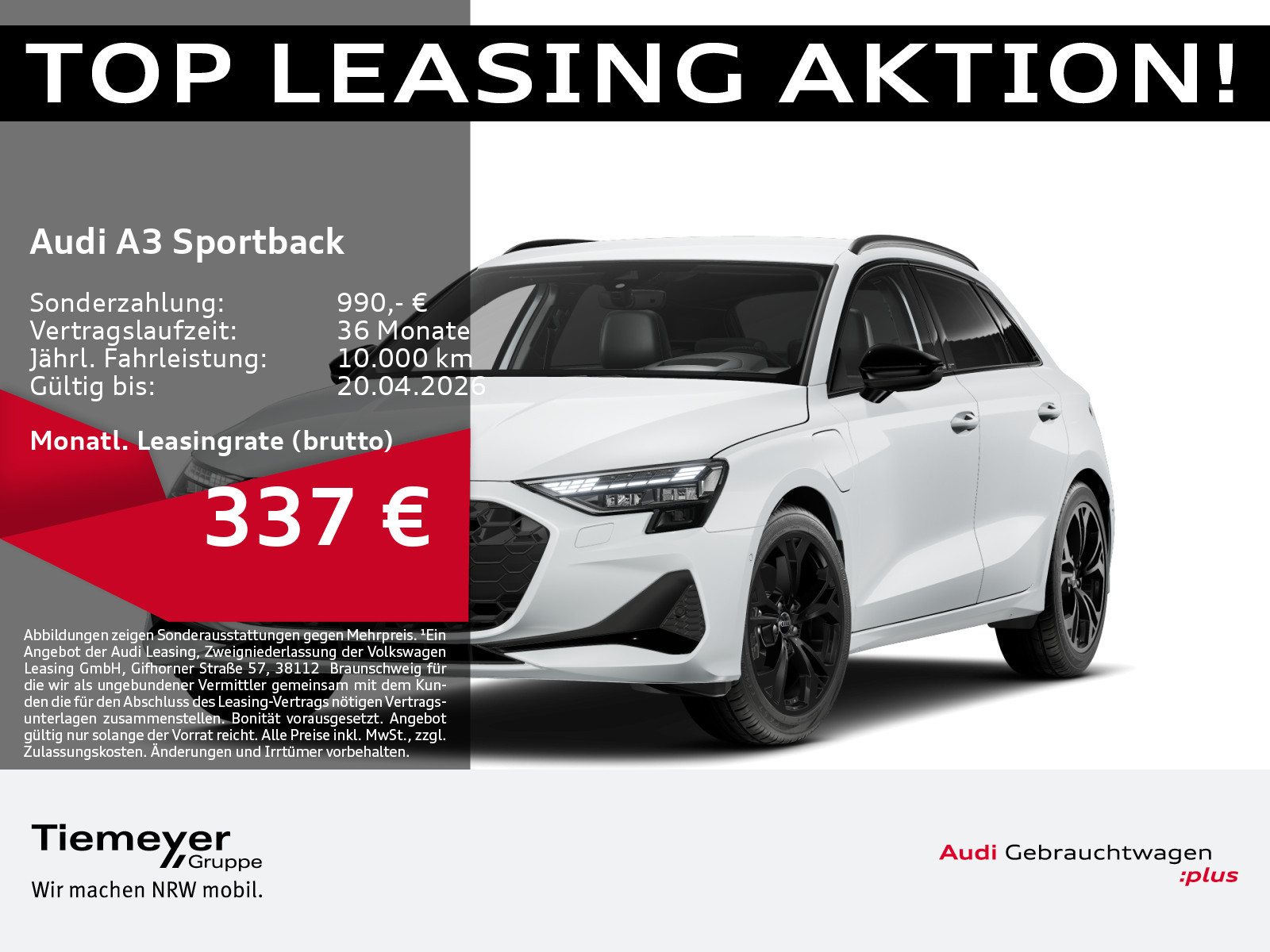 Audi A3 Sportback 40