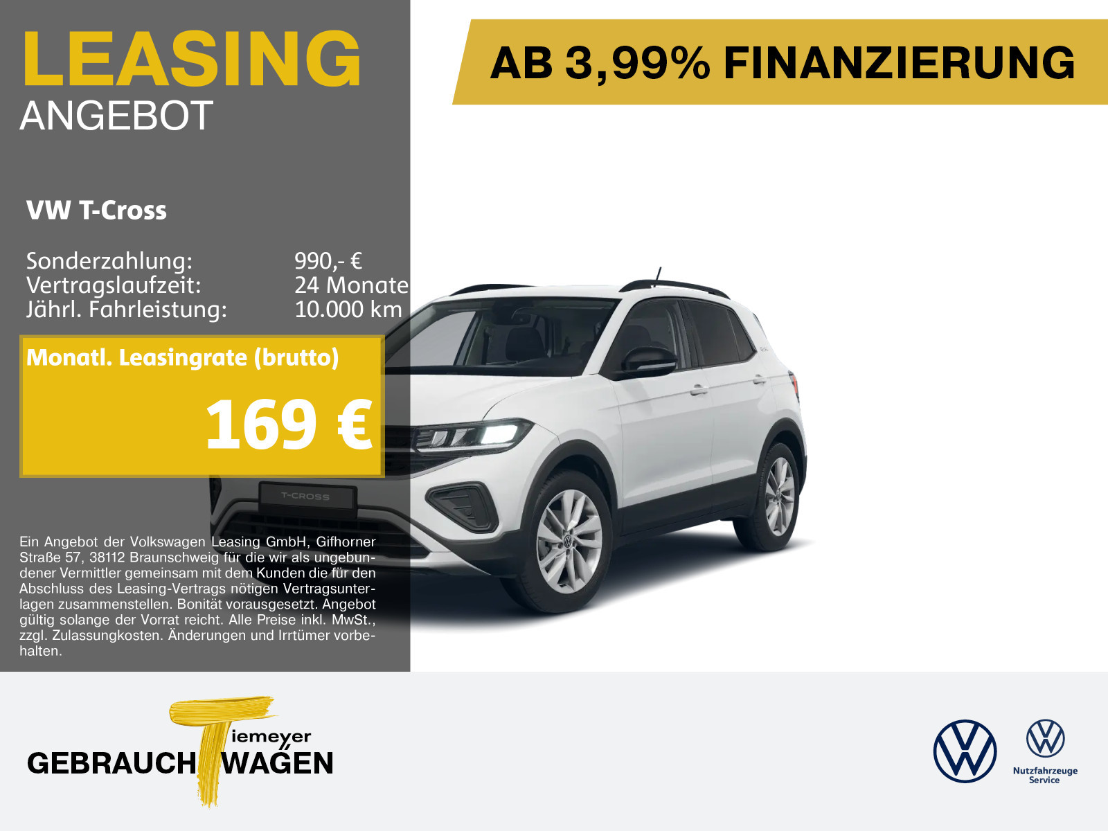 Volkswagen T-Cross 1.0 TSI