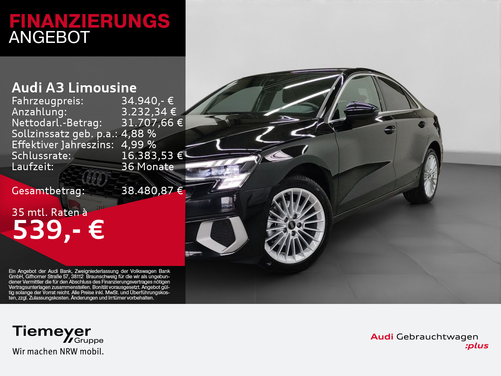 Audi A3 Limousine 35