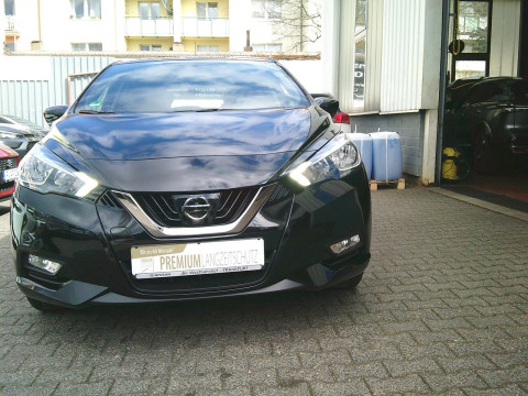 Automodell: Micra in der Farbe schwarz