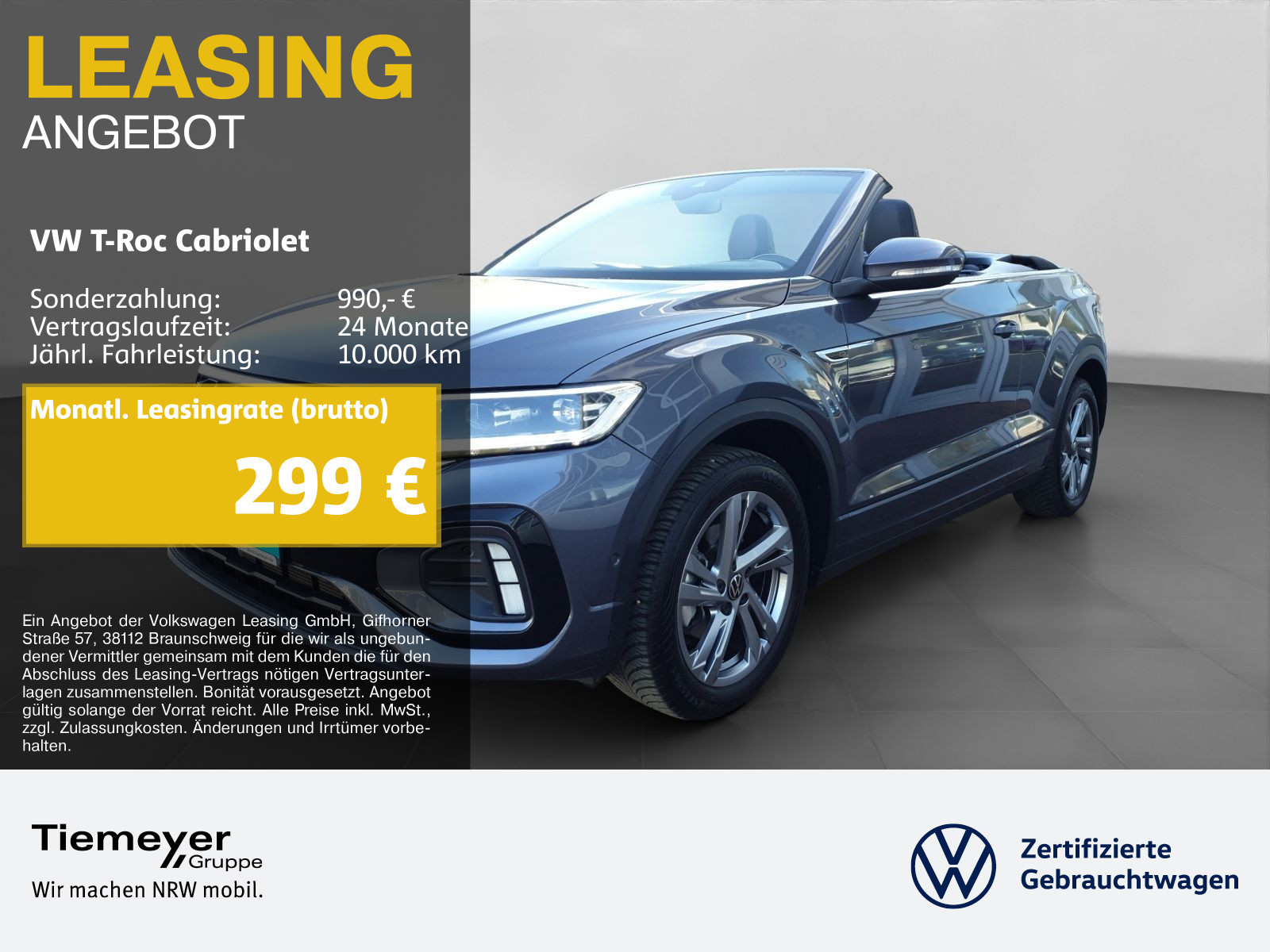 Volkswagen T-Roc Cabriolet 1.5