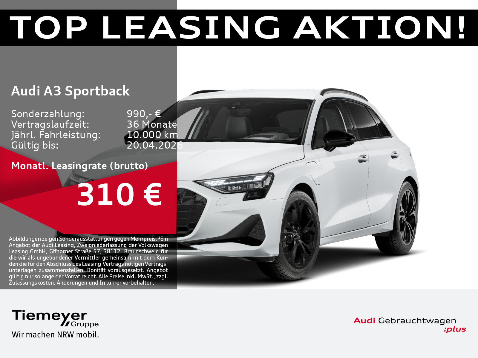 Audi A3 Sportback 40