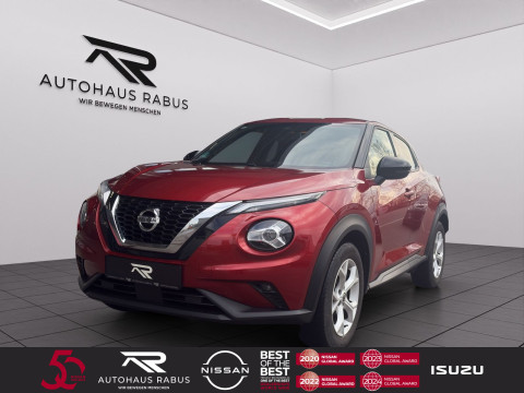 Automodell: Juke in der Farbe rot