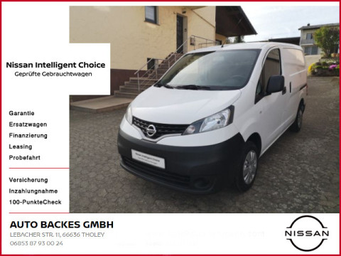 Automodell: NV200 in der Farbe weiß