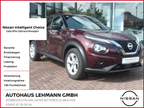 Automodell: Juke in der Farbe rot