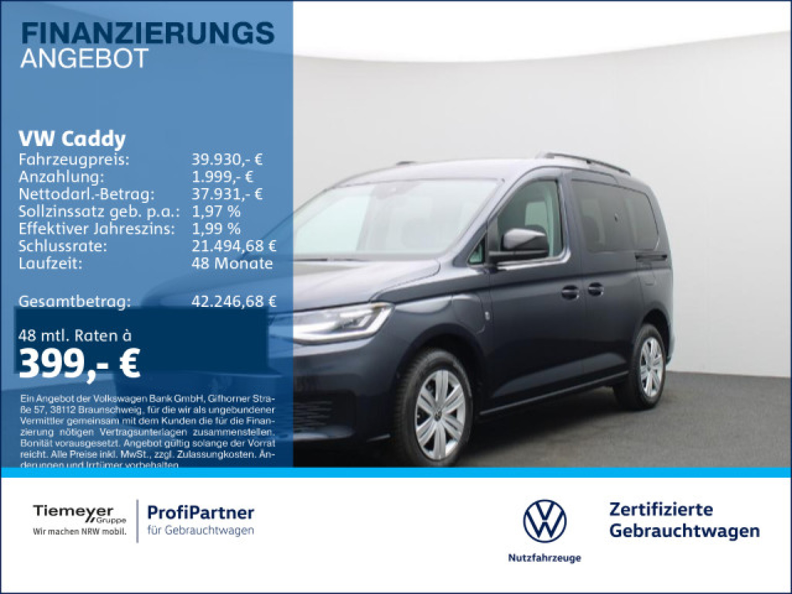 Volkswagen Caddy HYBRID LIFE