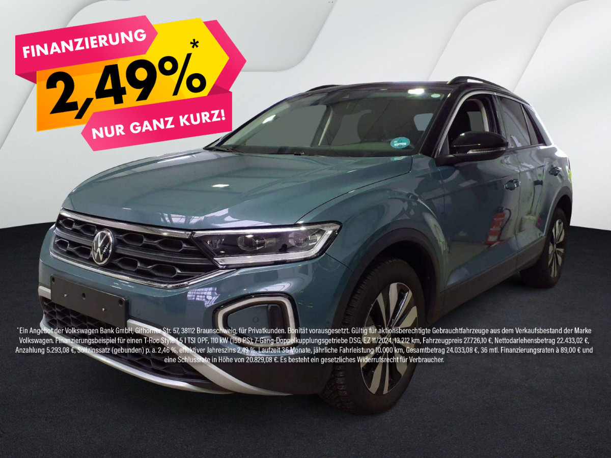 Thumb 0: Volkswagen T-Roc 2.0 TDI DSG GOAL AHK KAMERA NAVI PDC