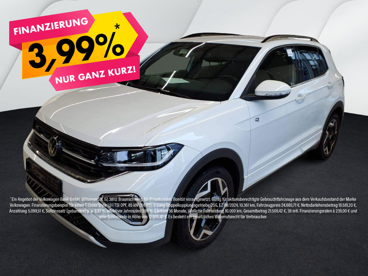 Thumb 0: Volkswagen T-Cross 1.5 TSI DSG R-LINE AHK NAVI KAMERA PDC LED