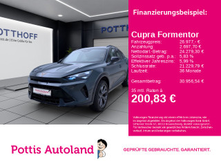Cupra Formentor 1.5 eTSI DSG KAMERA PDC SITZHZG LED