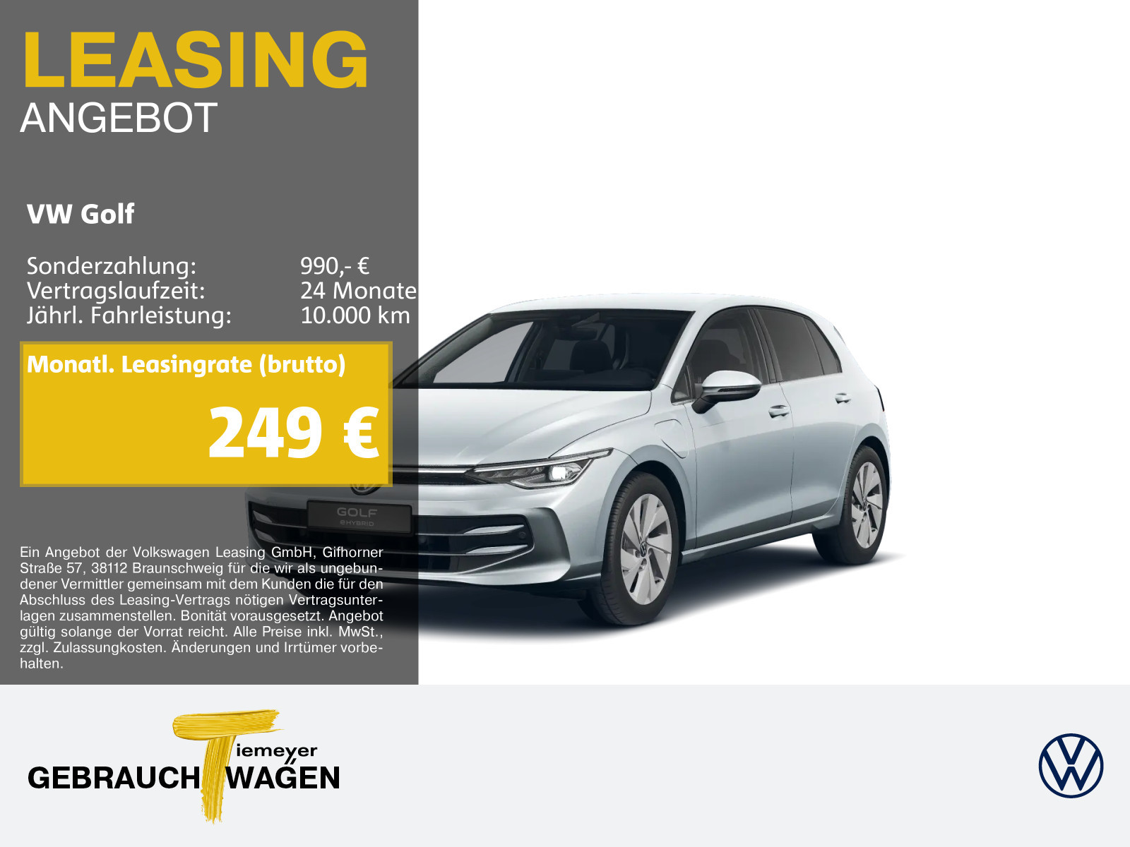 Volkswagen Golf 1.5 eHybrid