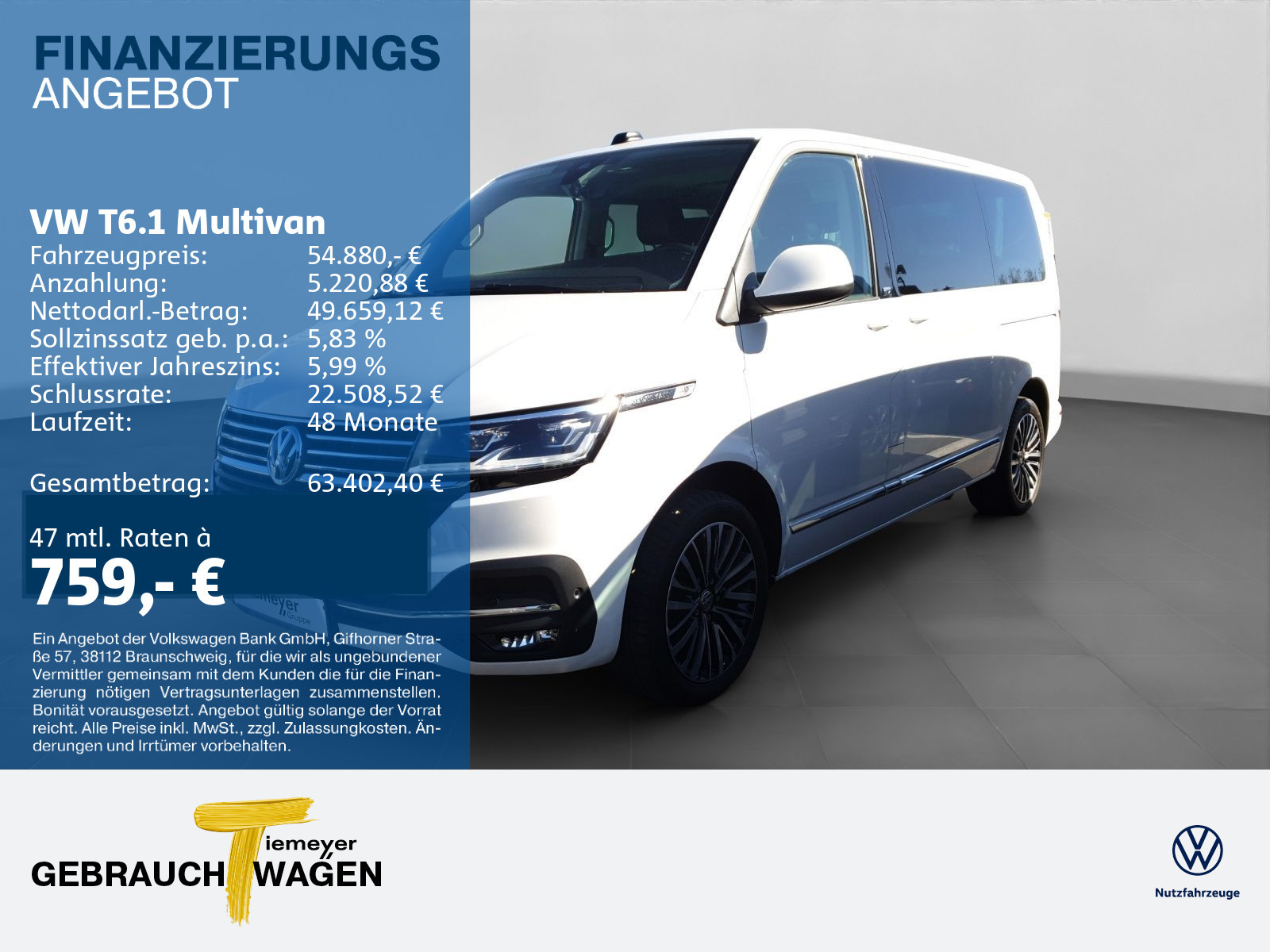 Volkswagen T6.1 Multivan 2.0