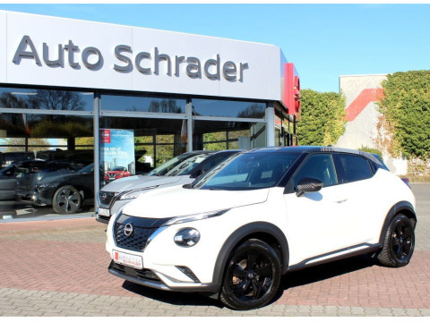 Automodell: Juke in der Farbe weiß