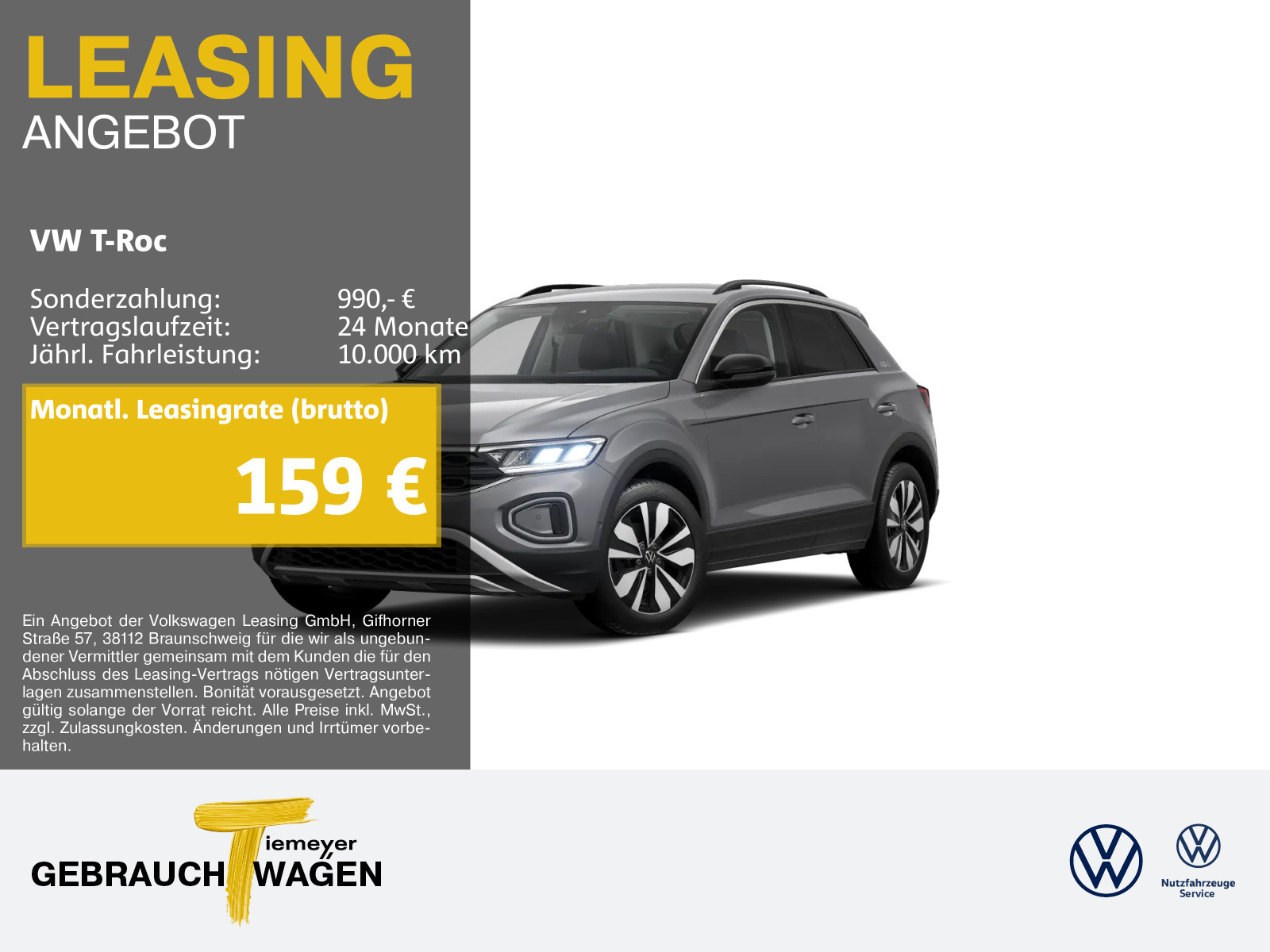 Volkswagen T-Roc 1.0 TSI