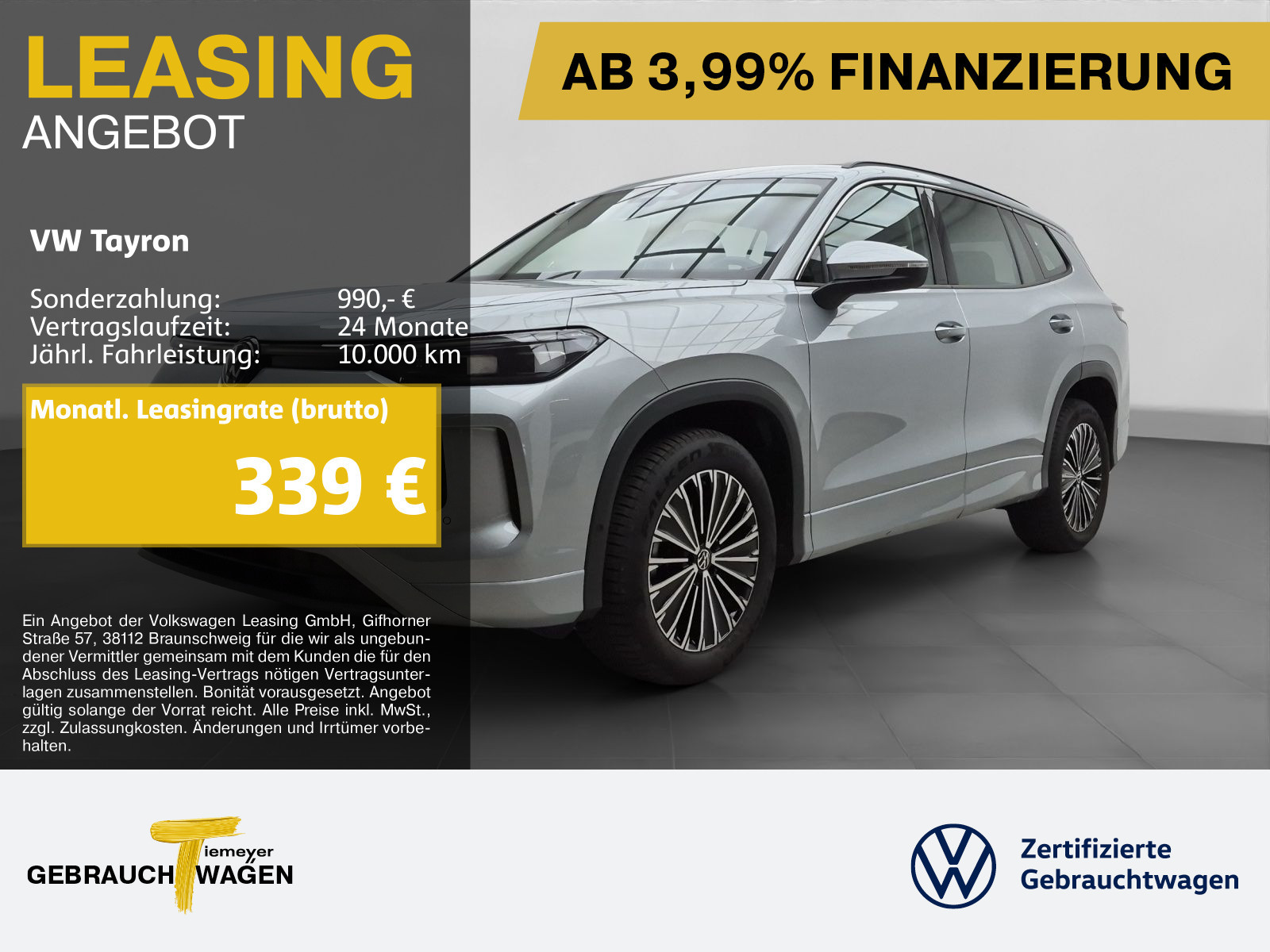 Volkswagen Tayron 2.0 TDI